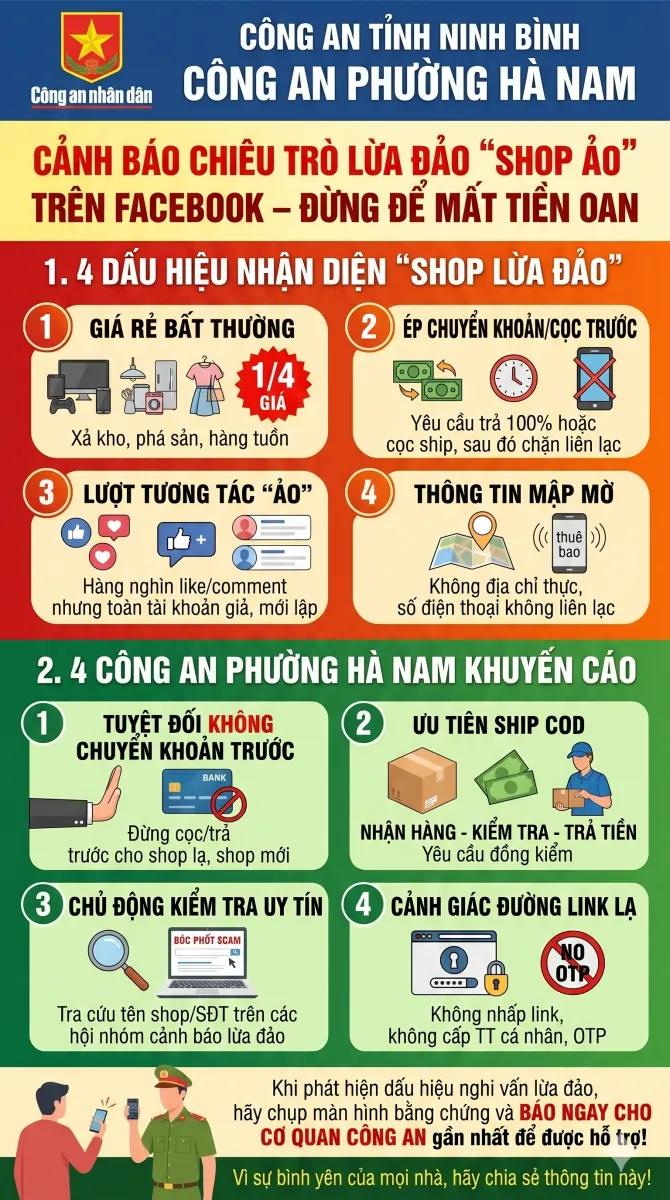 Lập &ldquo;shop ảo&rdquo;, &ldquo;shop ma&rdquo; tr&ecirc;n mạng x&atilde; hội bẫy người ti&ecirc;u d&ugrave;ng - Ảnh 1.