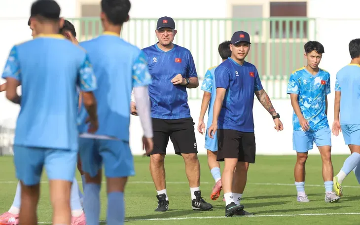 U17 Việt Nam sẵn s&agrave;ng cho trận quyết đấu với U17 UAE- Ảnh 1.