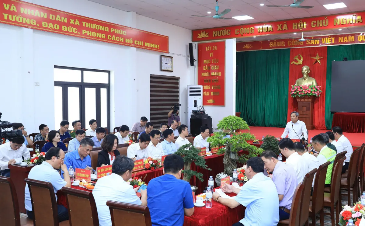 Chủ tịch UBND TP H&agrave; Nội kiểm tra tiến độ Dự &aacute;n Khu đ&ocirc; thị thể thao Olympic- Ảnh 2.