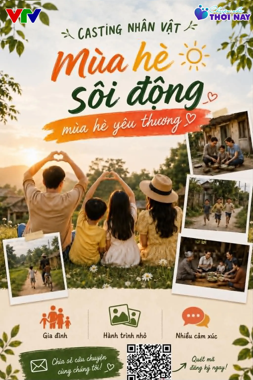 Casting nhân vật tham gia chương trình 'Chuyện nhà thời nay' - Ảnh 1. Casting nhân vật tham gia chương trình 'Chuyện nhà thời nay' - Ảnh 1.