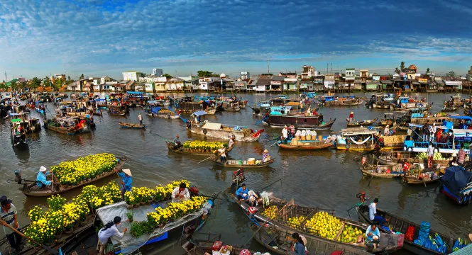 Chợ nổi Cái Răng – Linh hồn của văn hóa sông nước Cửu Long- Ảnh 3. Chợ nổi Cái Răng – Linh hồn của văn hóa sông nước Cửu Long- Ảnh 3.