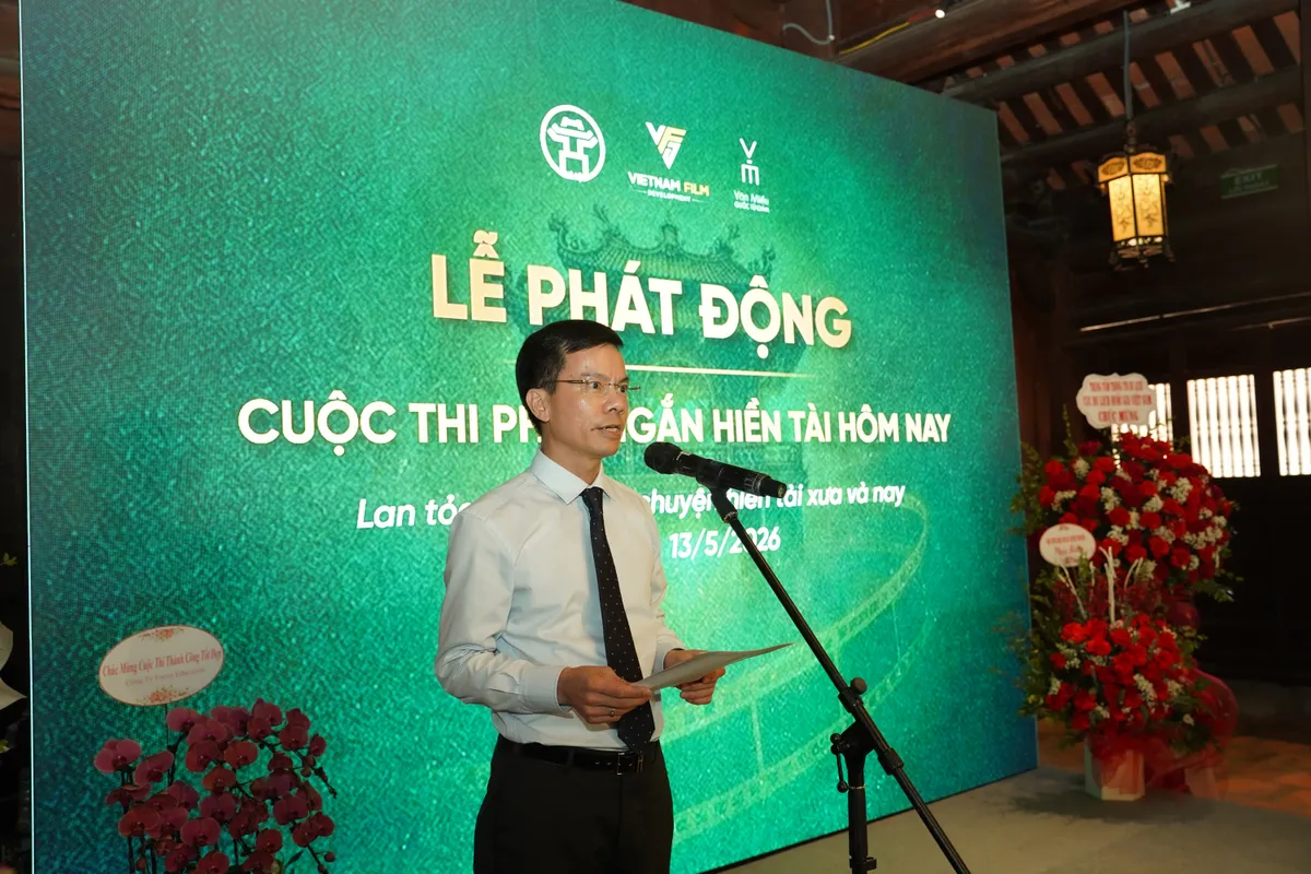 Phát động Cuộc thi phim ngắn “Hiền tài hôm nay” kỷ niệm 950 năm Quốc Tử Giám (1076–2026) - Ảnh 2.