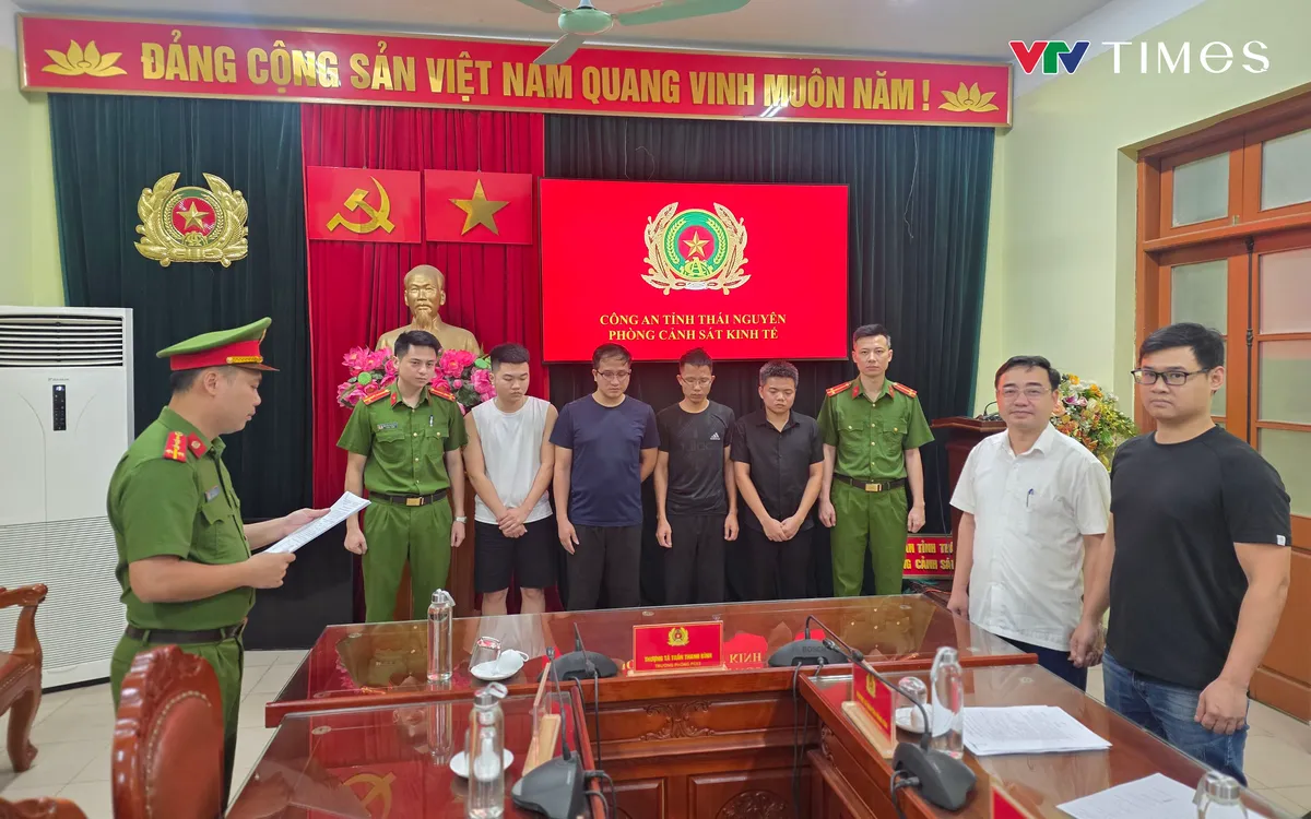Cơ quan Cảnh sát điều tra ra quyết định khởi tố vụ án, khởi tố bị can. Ảnh: Triệu Huấn.
