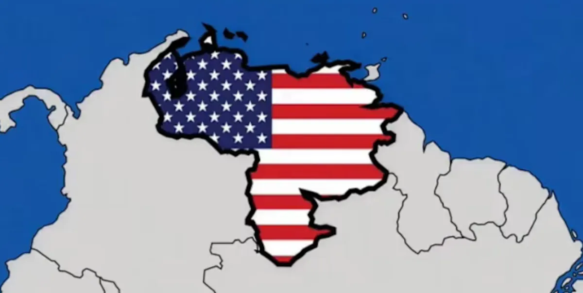 Tổng thống Trump đăng ảnh mô phỏng Venezuela là “bang thứ 51" của Mỹ- Ảnh 1. Tổng thống Trump đăng ảnh mô phỏng Venezuela là “bang thứ 51" của Mỹ- Ảnh 1.
