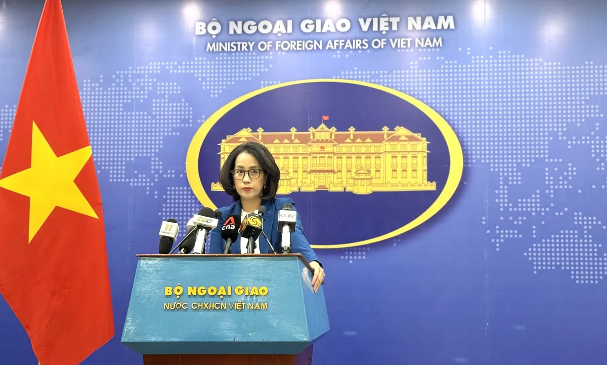 Việt Nam phản đối h&agrave;nh vi x&acirc;m phạm chủ quyền tại quần đảo Trường Sa- Ảnh 1.