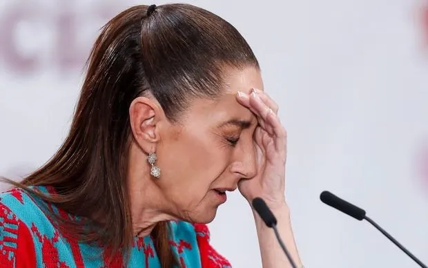 Tổng thống Mexico Claudia Sheinbaum phát biểu tại một sự kiện. (Ảnh: EPA)