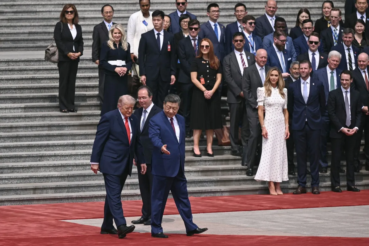 Trung Quốc tổ chức trọng thể lễ đón chính thức Tổng thống Donald Trump - Ảnh 9.