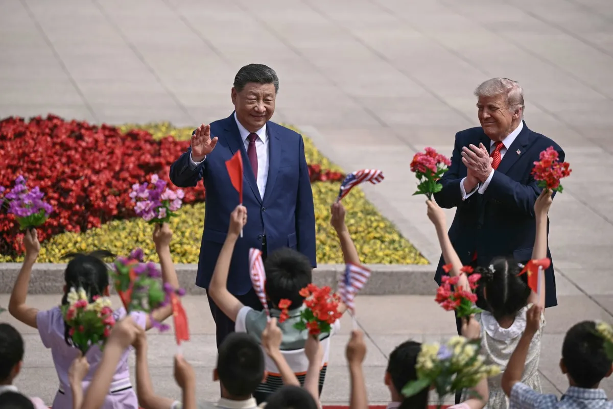Trung Quốc tổ chức trọng thể lễ đón chính thức Tổng thống Donald Trump - Ảnh 6.