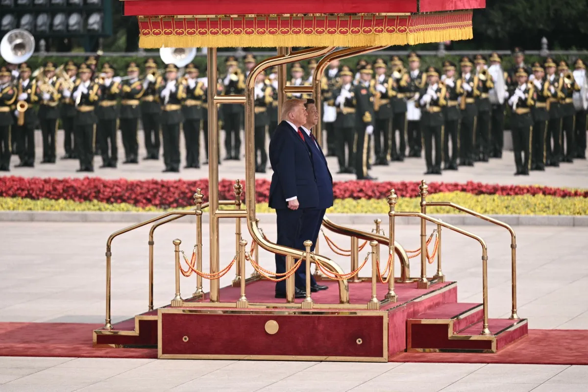Trung Quốc tổ chức trọng thể lễ đón chính thức Tổng thống Donald Trump - Ảnh 7.