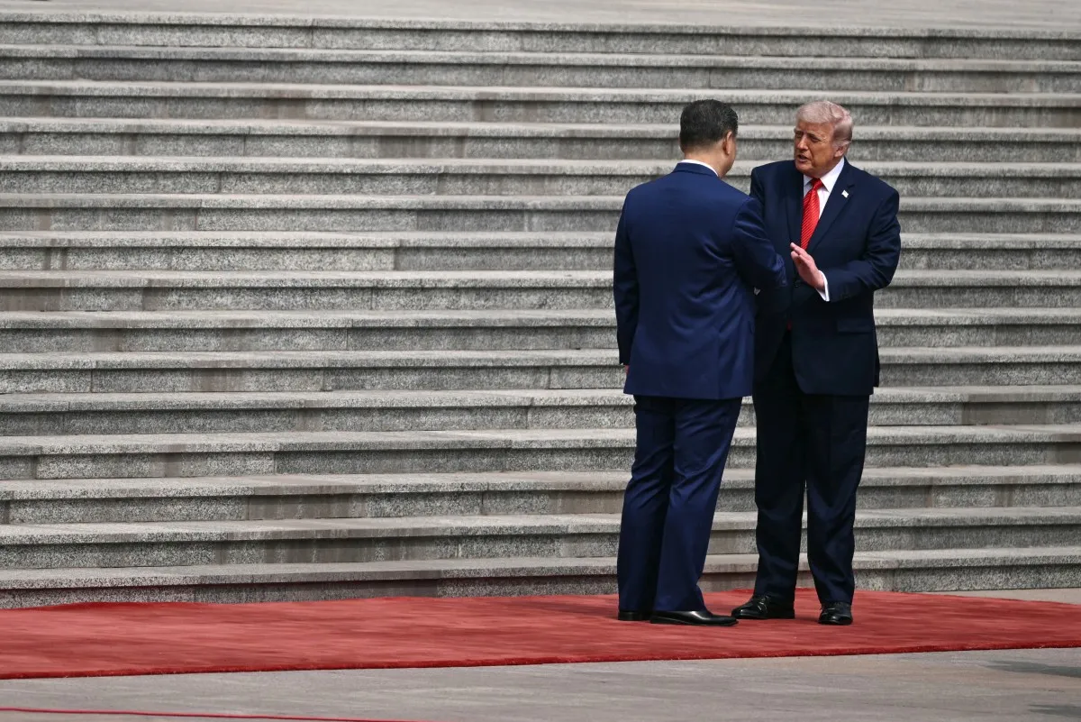 Trung Quốc tổ chức trọng thể lễ đón chính thức Tổng thống Donald Trump - Ảnh 10.