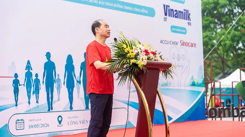 Vinamilk Sure đồng h&agrave;nh c&ugrave;ng chương tr&igrave;nh "Ng&agrave;n bước ch&acirc;n &ndash; Triệu tr&aacute;i tim khỏe"- Ảnh 1.