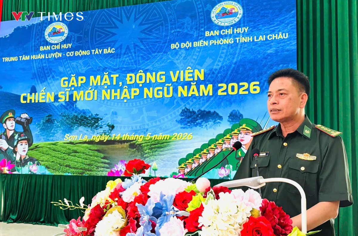 Lai Ch&acirc;u: Bộ đội Bi&ecirc;n ph&ograve;ng tiếp th&ecirc;m động lực cho chiến sĩ mới  - Ảnh 1.