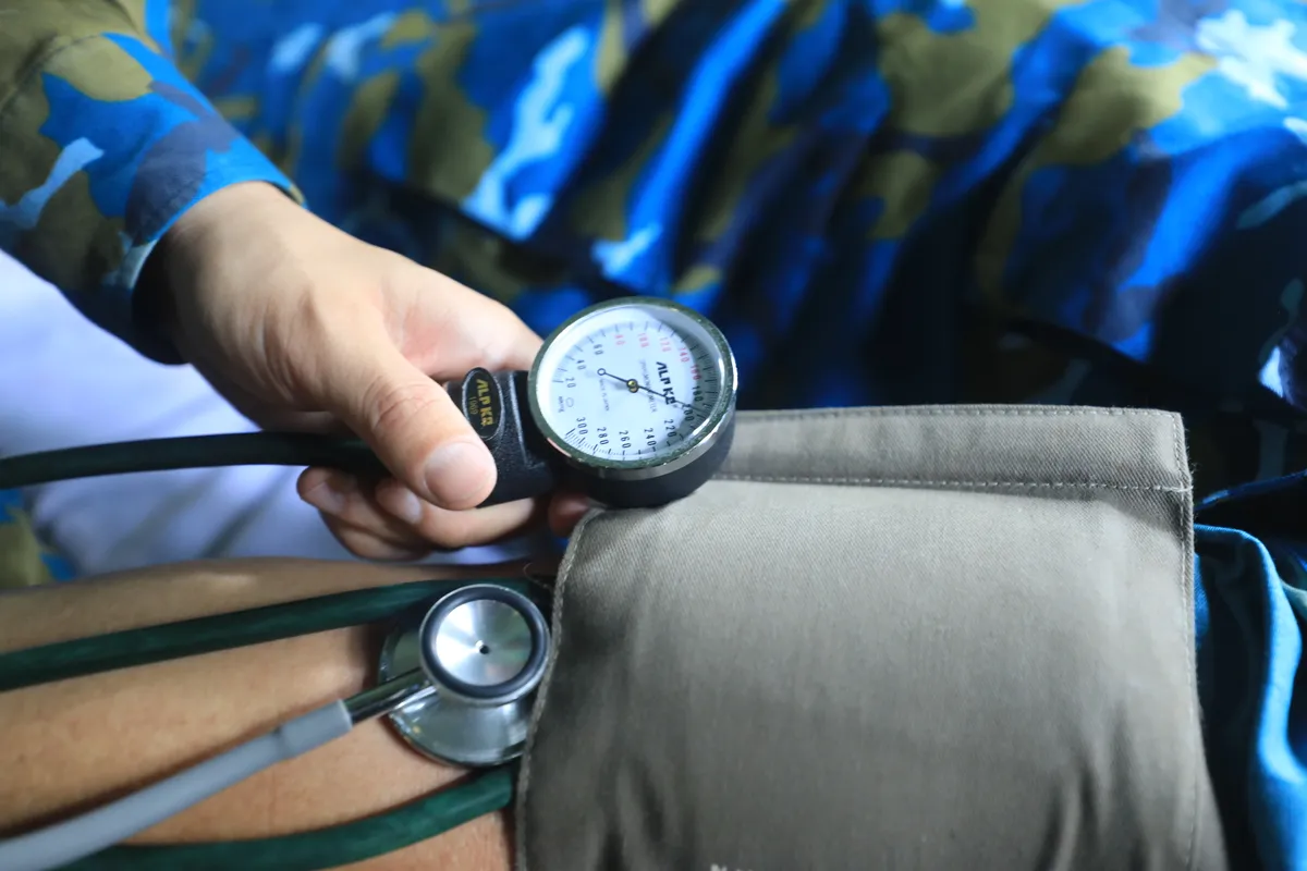 Sư đo&agrave;n Ph&ograve;ng kh&ocirc;ng 375: Ch&uacute; trọng c&ocirc;ng t&aacute;c qu&acirc;n y trong diễn tập tiếp nhận lực lượng dự bị động vi&ecirc;n - Ảnh 4.
