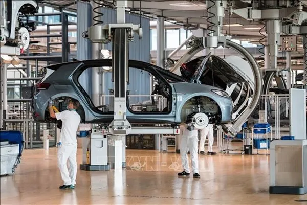 Ngành ô tô Đức có thể mất 125.000 việc làm vào năm 2035. Ảnh: AFP/TTXVN
