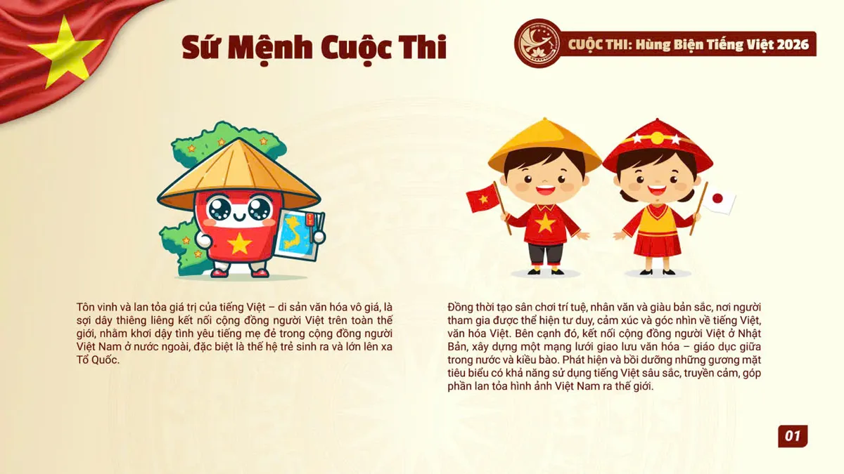 Cuộc thi H&ugrave;ng biện tiếng Việt 2026: Sợi d&acirc;y t&igrave;nh y&ecirc;u kết nối kiều b&agrave;o to&agrave;n cầu - Ảnh 2.