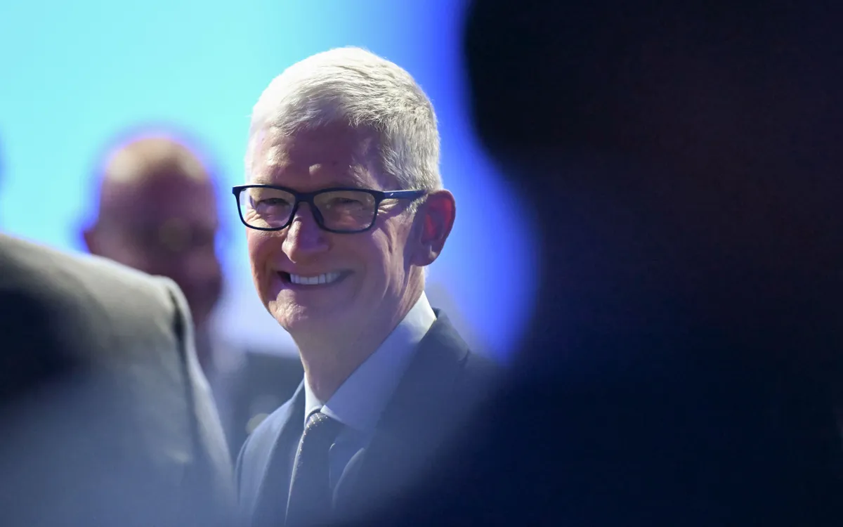 Ông Tim Cook sẽ chính thức thôi giữ chức CEO từ ngày 1/9/2026. (Ảnh: AFP)