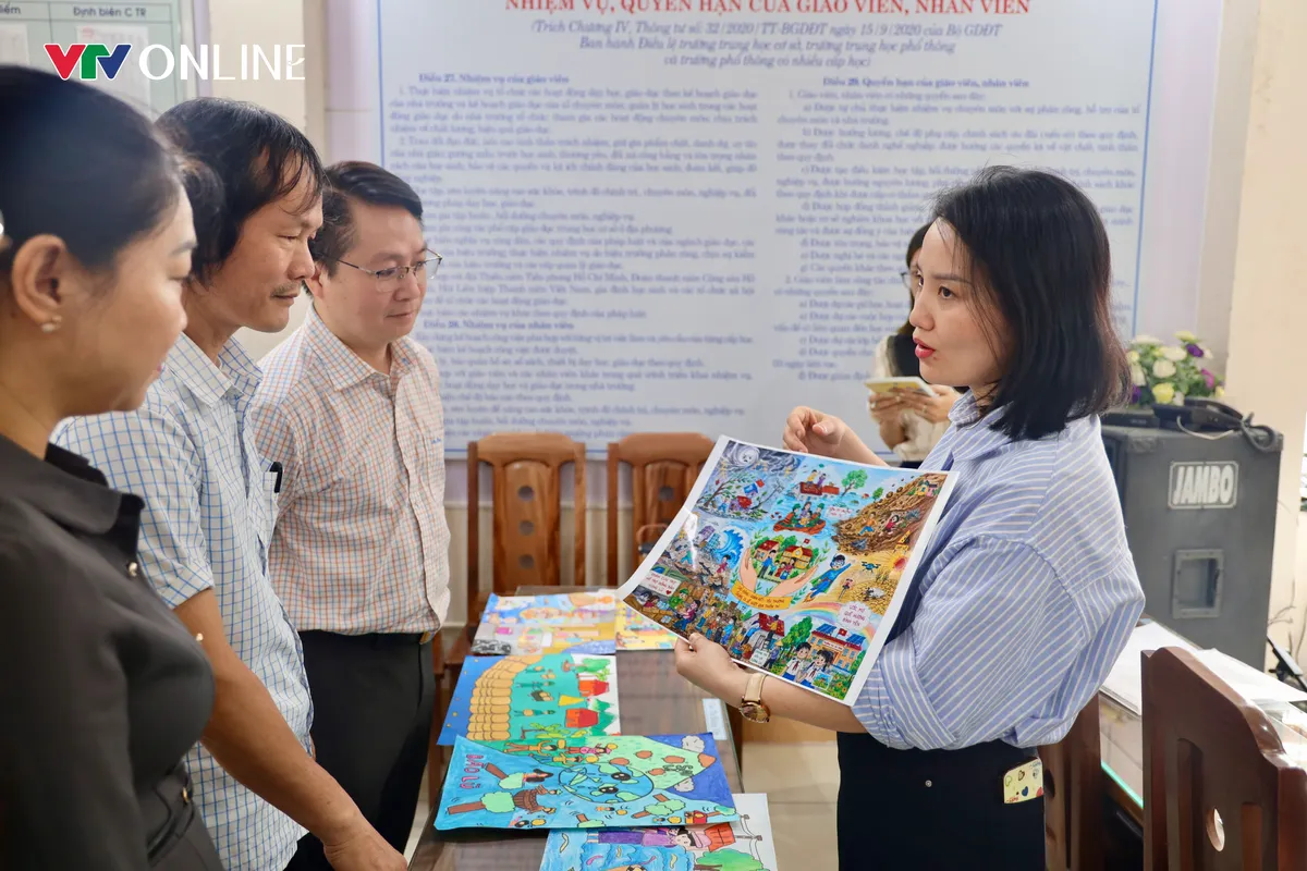 Học sinh Th&aacute;i Nguy&ecirc;n học c&aacute;ch ứng ph&oacute; thi&ecirc;n tai - Ảnh 3.