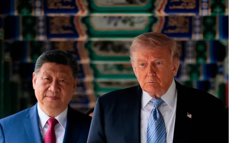 Chủ tịch Trung Quốc Tập Cận Bình và Tổng thống Mỹ Donald Trump (Ảnh: SCMP)