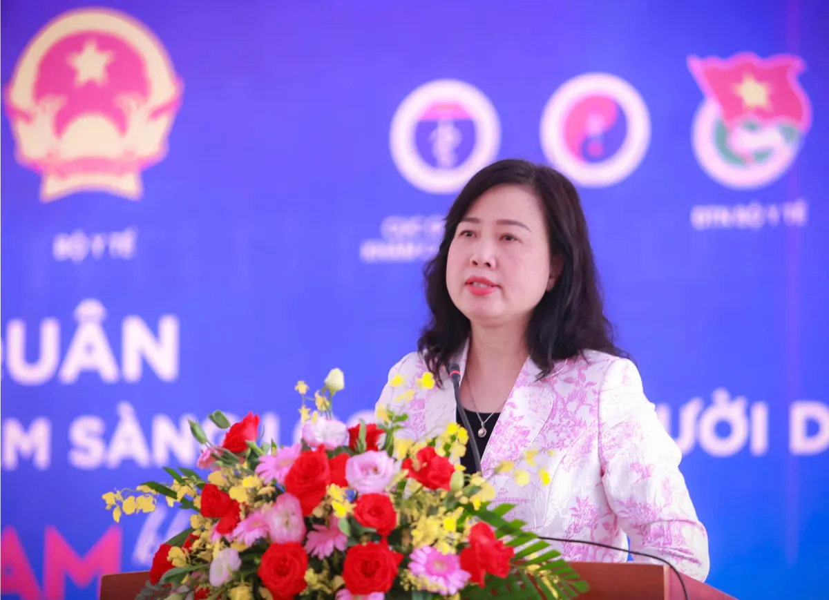 Bộ Y tế, tỉnh Nghệ An tổ chức Lễ ra qu&acirc;n Chiến dịch kh&aacute;m sức khỏe, s&agrave;ng lọc to&agrave;n d&acirc;n năm 2026- Ảnh 2.