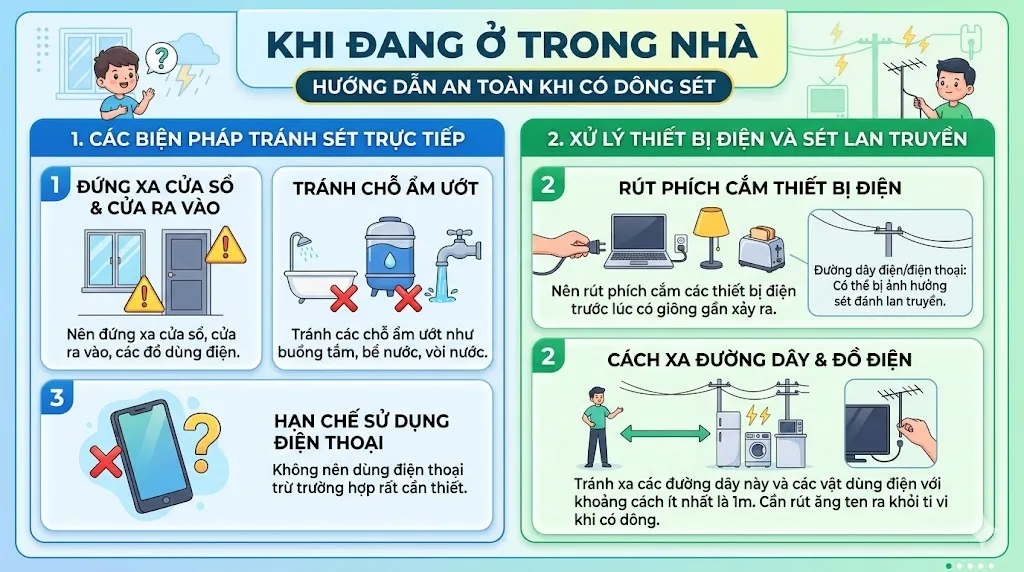 Cảnh báo nguy cơ sét đánh và kỹ năng phòng tránh an toàn - Ảnh 2.