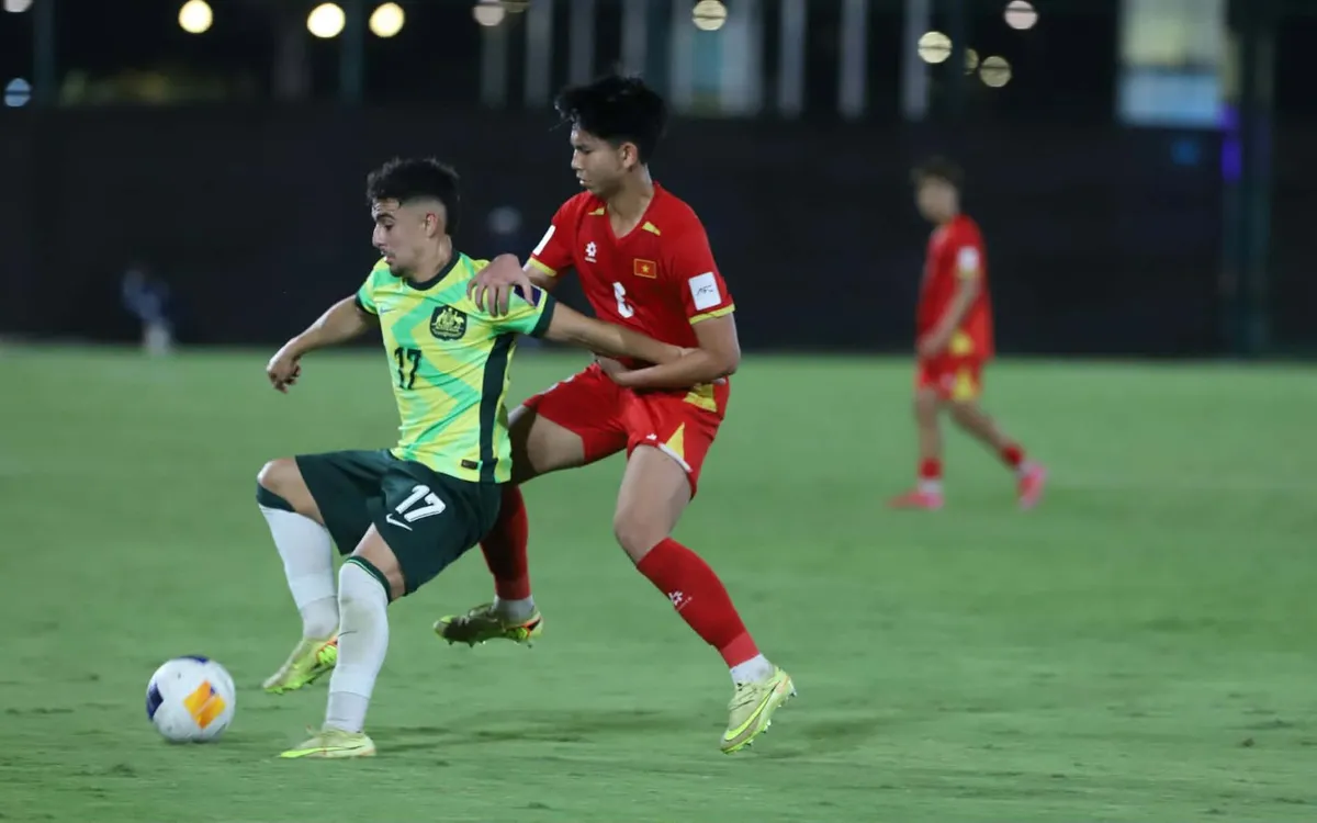 U17 Australia có sự chuẩn bị kỹ lưỡng và thành công trong việc "giải mã hiện tượng" mang tên U17 Việt Nam (Ảnh: VFF)