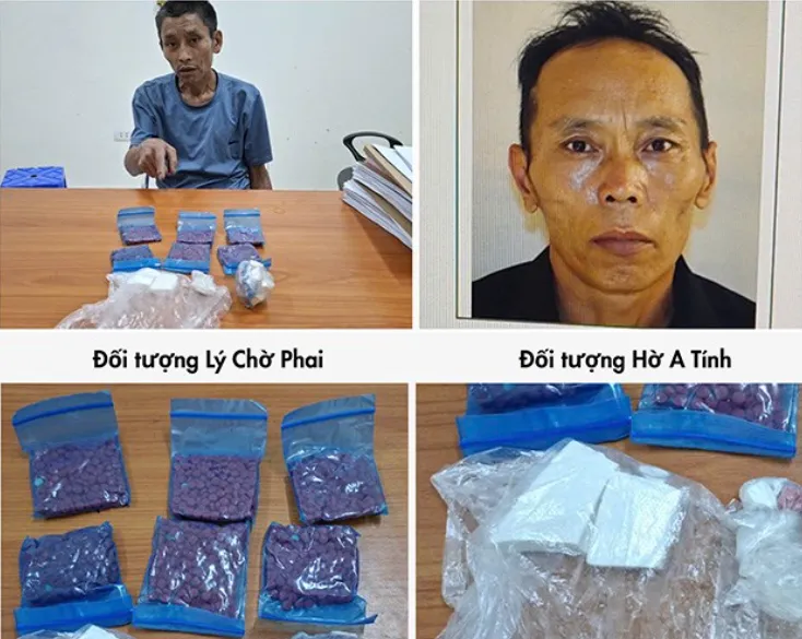 30 phút bắt liên tiếp 3 đối tượng, thu hàng nghìn viên ma túy tổng hợp - Ảnh 1.