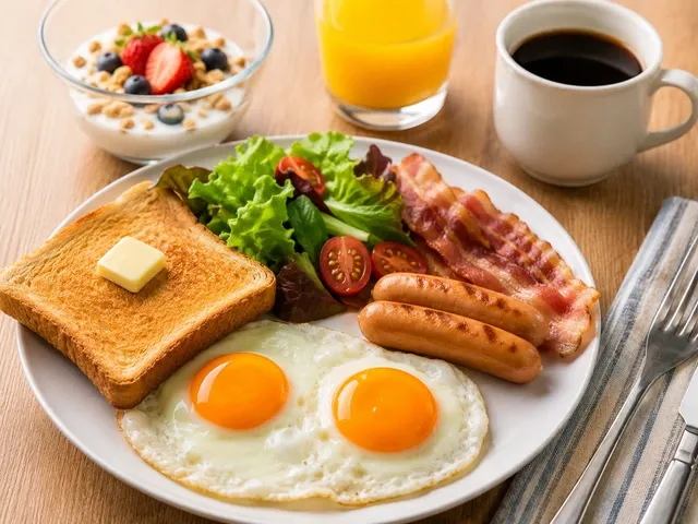 Ăn s&aacute;ng qu&aacute; muộn c&oacute; thể l&agrave;m tăng nguy cơ b&eacute;o ph&igrave;- Ảnh 1.