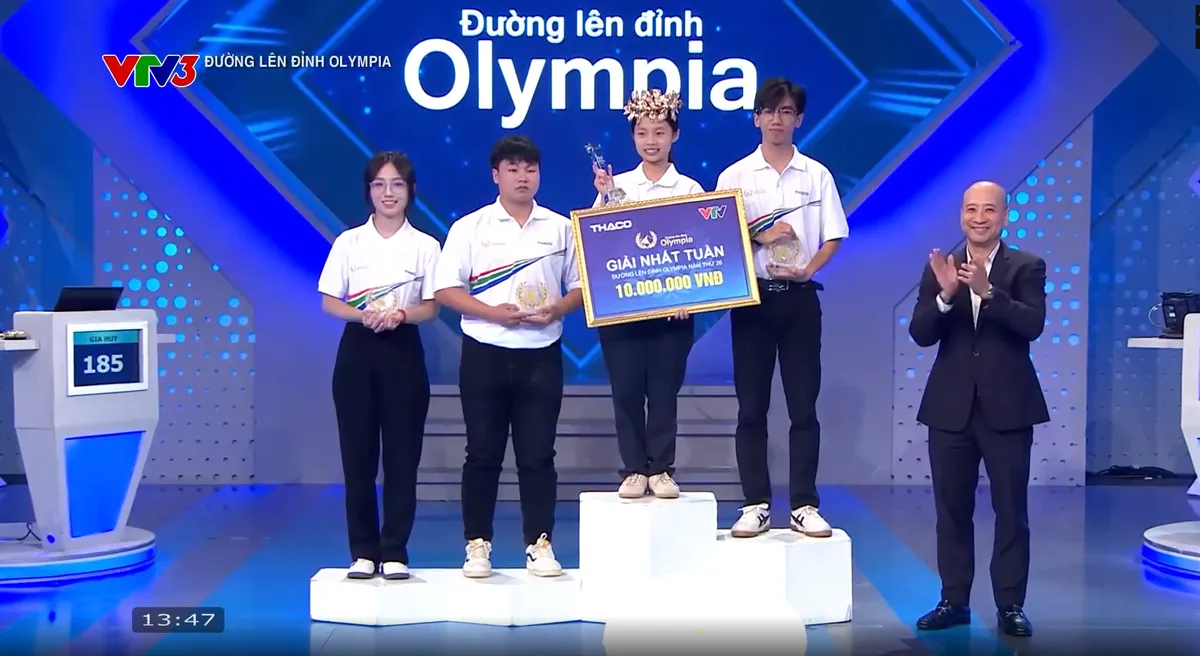 Nữ sinh Chuyên Chu Văn An (Hà Nộ) giành vòng nguyệt quế Đường lên đỉnh Olympia - Ảnh 10.
