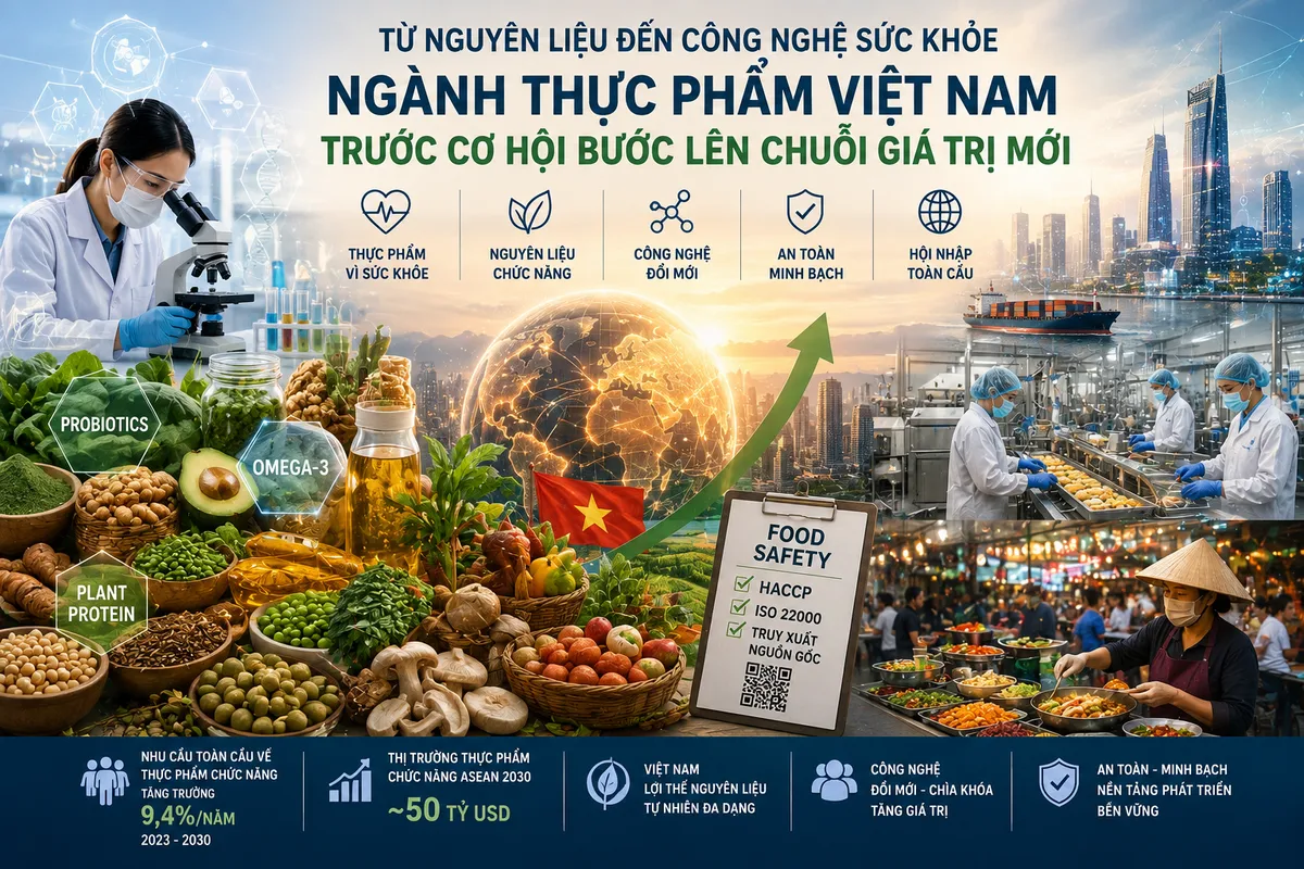 Từ "ăn no" đến "ăn khoẻ": Ng&agrave;nh thực phẩm Việt Nam trước cơ hội bước l&ecirc;n chuỗi gi&aacute; trị mới - Ảnh 2.