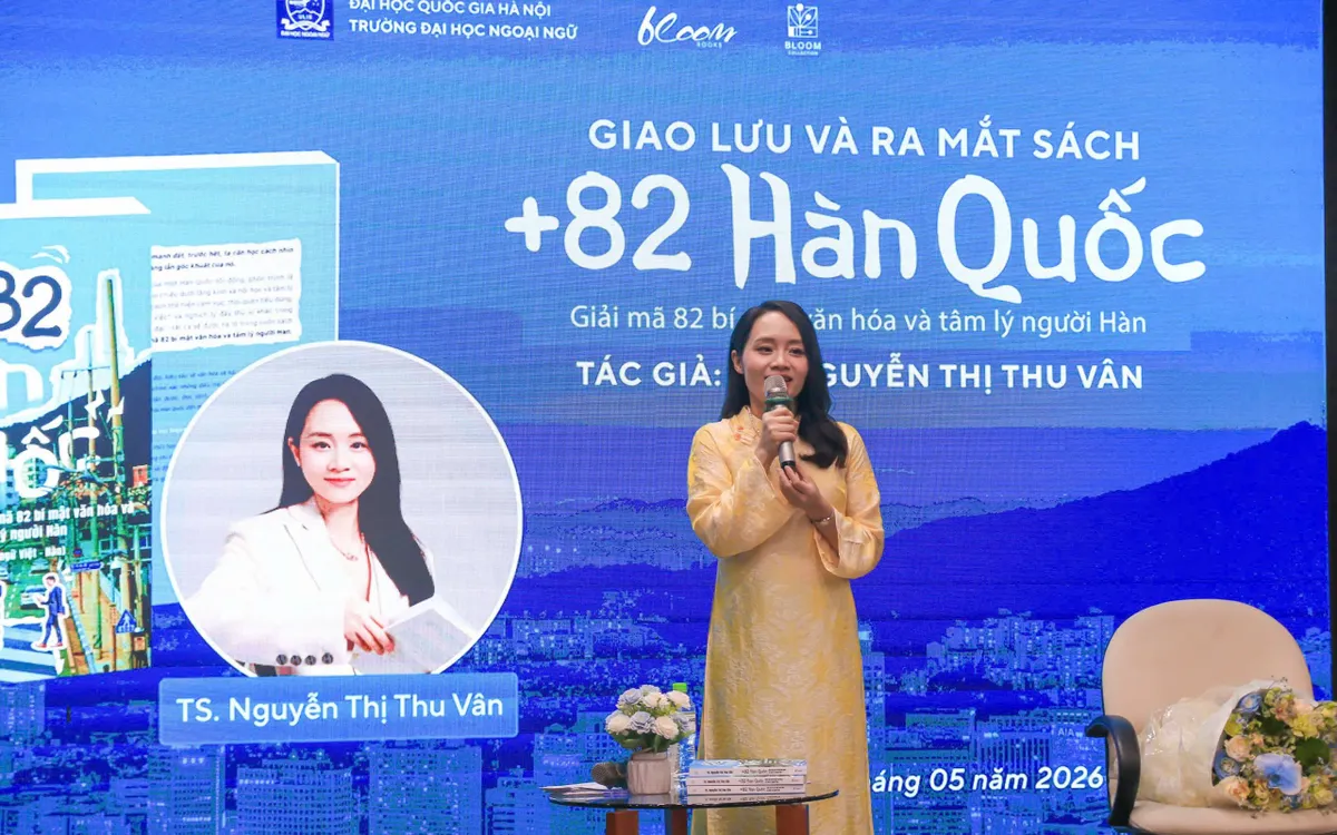 TS. Nguyễn Thị Thu Vân chia sẻ về hành trình thực hiện cuốn sách.