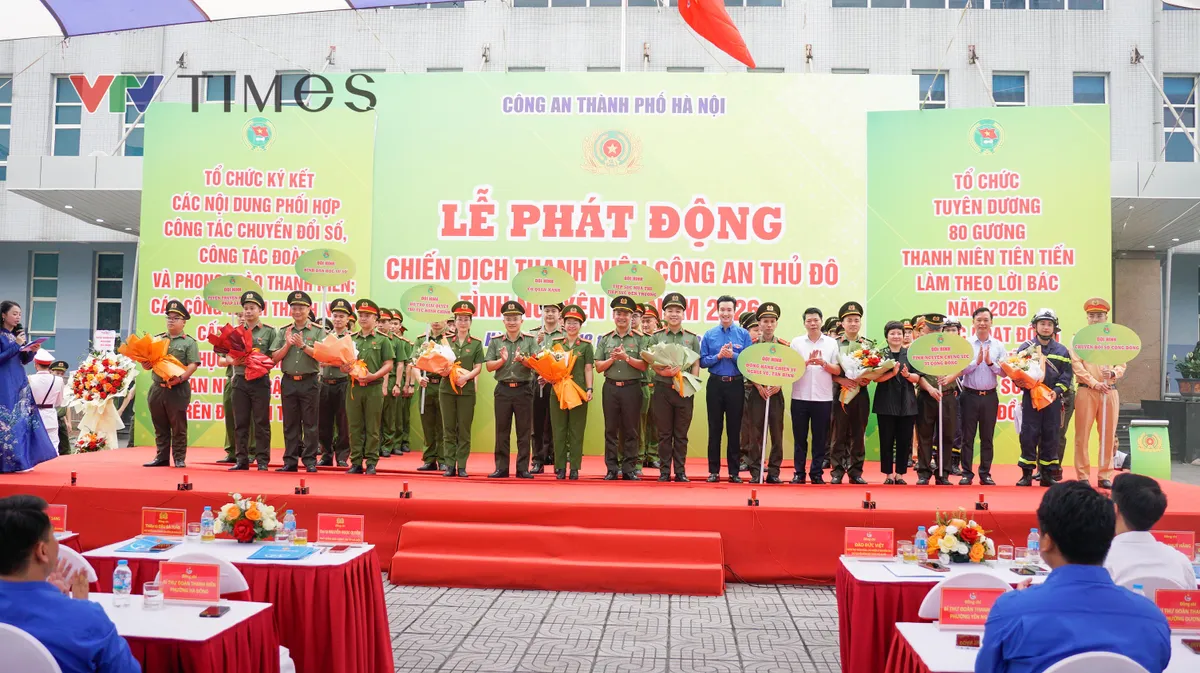 Tuổi trẻ C&ocirc;ng an Thủ đ&ocirc; ph&aacute;t động Chiến dịch t&igrave;nh nguyện H&egrave; 2026 - Ảnh 2.