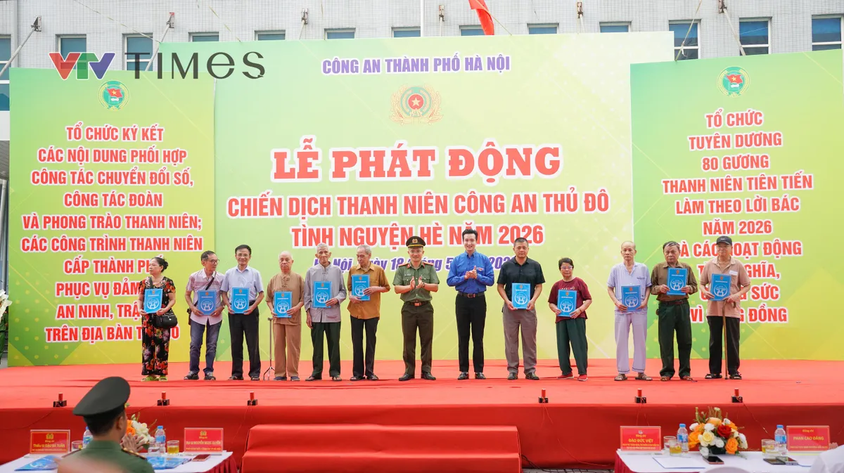 Tuổi trẻ C&ocirc;ng an Thủ đ&ocirc; ph&aacute;t động Chiến dịch t&igrave;nh nguyện H&egrave; 2026 - Ảnh 4.