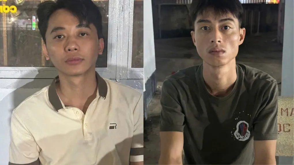 Bắt giữ 2 người tạt sơn pha mắm t&ocirc;m v&agrave;o nhiều nh&agrave; d&acirc;n ở TPHCM v&igrave; m&acirc;u thuẫn mua b&aacute;n &ocirc; t&ocirc;- Ảnh 1.