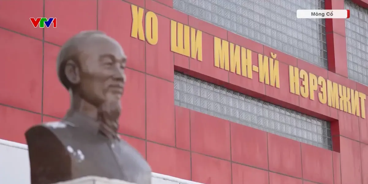 Ngôi trường mang tên Chủ tịch Hồ Chí Minh tại Mông Cổ - Ảnh 1.