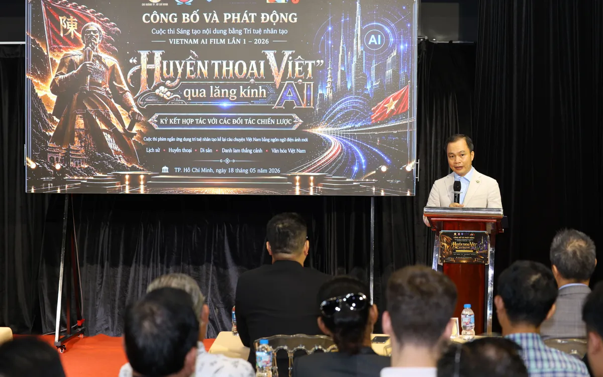 Cuộc thi phim ngắn "Huyền thoại Việt qua lăng kính AI" lần thứ nhất năm 2026 là một trong những cuộc thi đầu tiên tại Việt Nam đặt AI vào trung tâm của hoạt động sáng tạo điện ảnh lịch sử - văn hóa.
