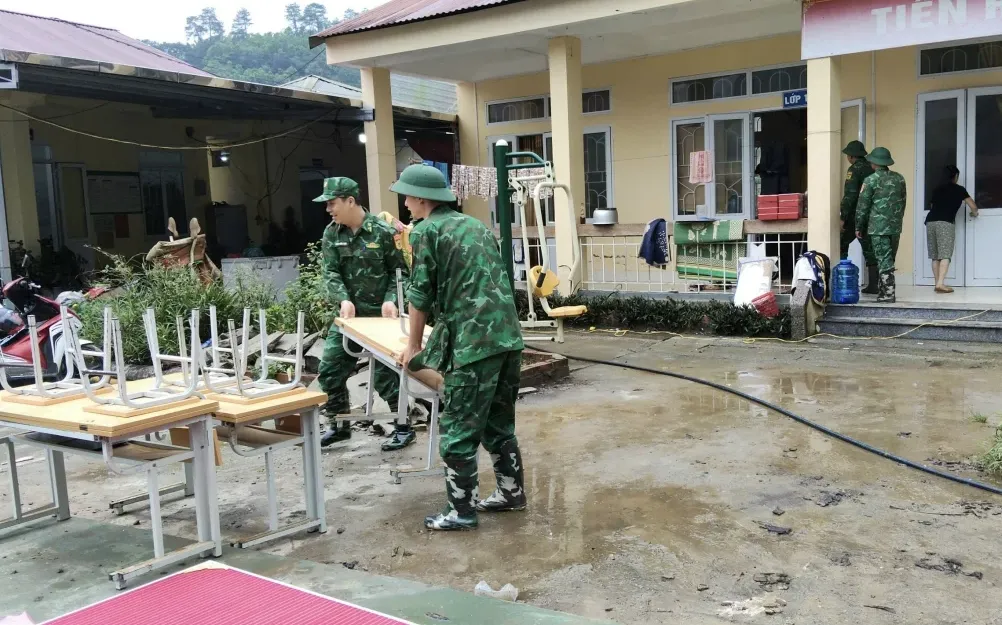 Cao Bằng thiệt hại hơn 14,7 tỷ đồng do mưa lớn kéo dài gây ngập lụt - Ảnh 1.