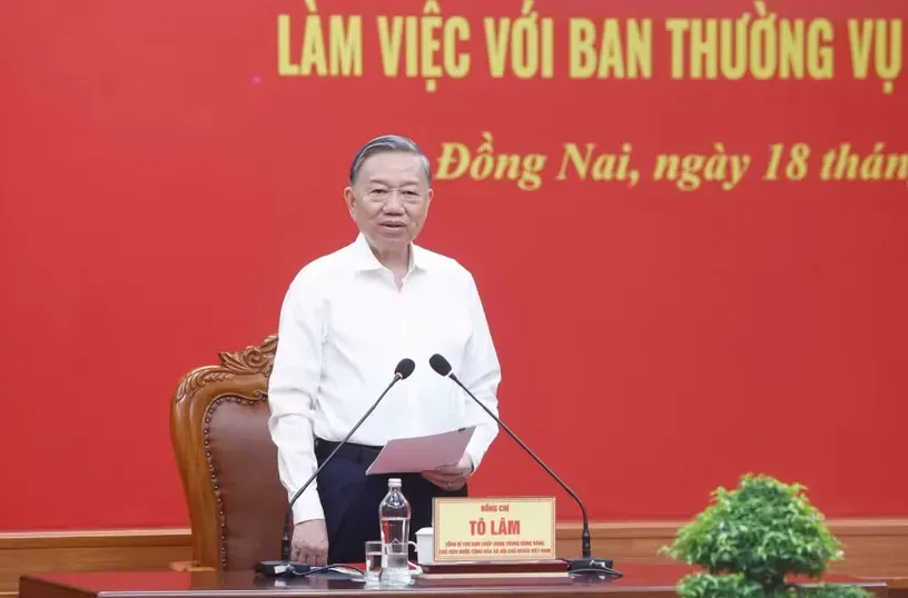 Tổng Bí thư, Chủ tịch nước Tô Lâm: Đồng Nai phải vượt khỏi giới hạn của trung tâm công nghiệp truyền thống- Ảnh 2. Tổng Bí thư, Chủ tịch nước Tô Lâm: Đồng Nai phải vượt khỏi giới hạn của trung tâm công nghiệp truyền thống- Ảnh 2.