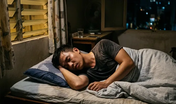 Đổ mồ h&ocirc;i đầm đ&igrave;a ban đ&ecirc;m - dấu hiệu cảnh b&aacute;o ung thư kh&ocirc;ng n&ecirc;n chủ quan- Ảnh 1.