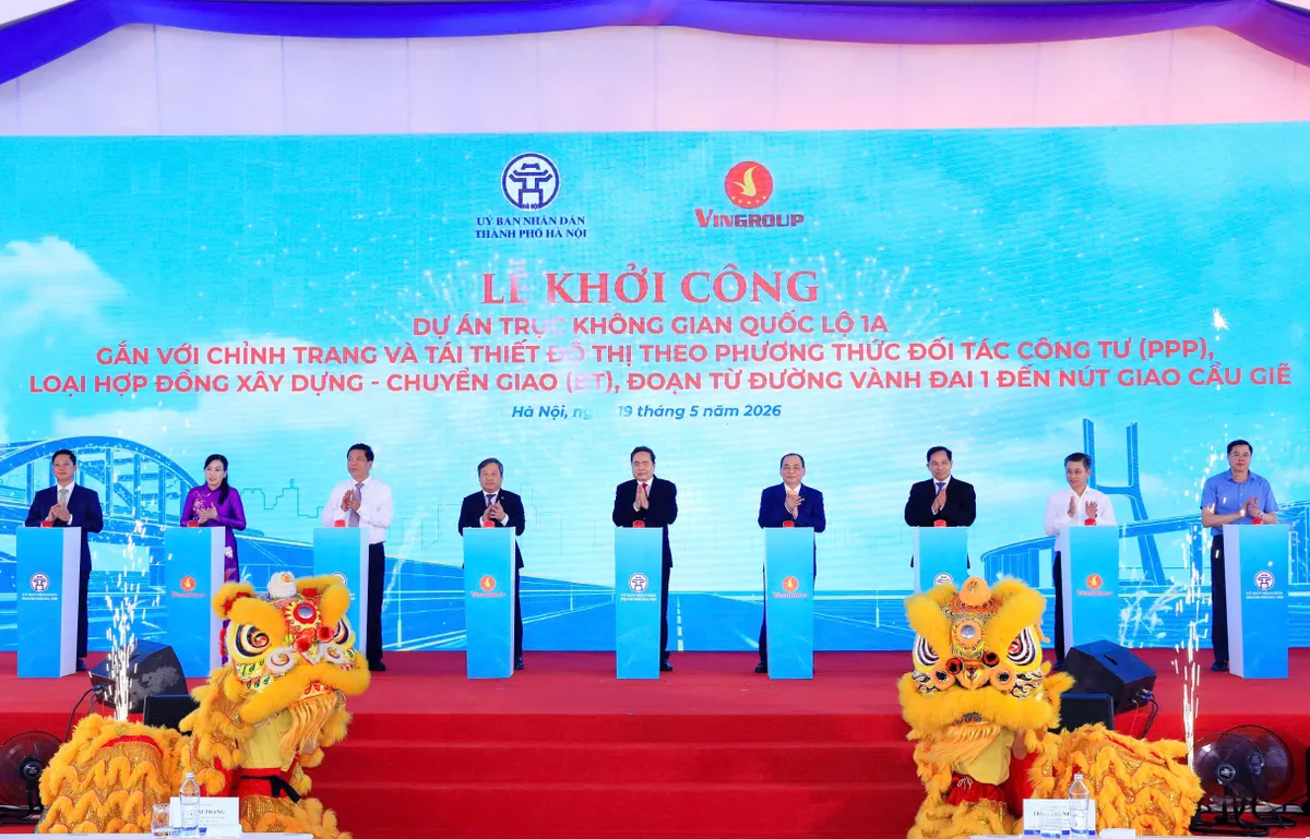 Khởi công mở rộng Quốc lộ 1A đoạn Vành đai 1 - Cầu Giẽ: Mở trục phát triển chiến lược phía Nam Thủ đô - Ảnh 4.