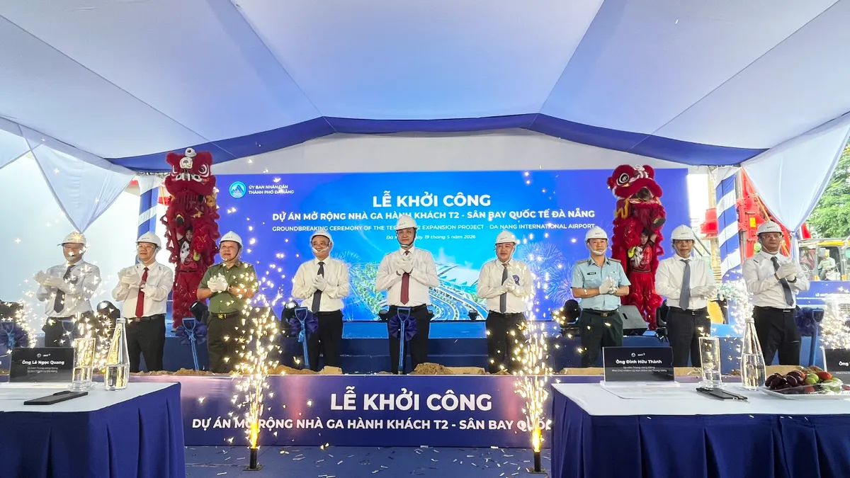 Đ&agrave; Nẵng: Khởi c&ocirc;ng Dự &aacute;n mở rộng Nh&agrave; ga Quốc tế T2- Ảnh 1.