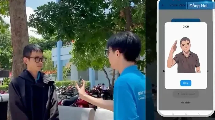 Sinh viên Việt phát triển AI hỗ trợ người khiếm thính, giành giải quốc tế tại Dubai- Ảnh 1. Sinh viên Việt phát triển AI hỗ trợ người khiếm thính, giành giải quốc tế tại Dubai- Ảnh 1.