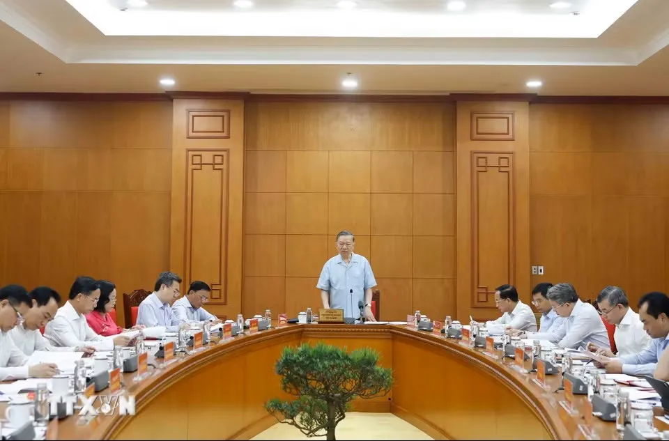 Tổng Bí thư, Chủ tịch nước Tô Lâm: Rà soát, phân loại và xử lý dứt điểm các nguồn lực chậm đưa vào sử dụng - Ảnh 2.