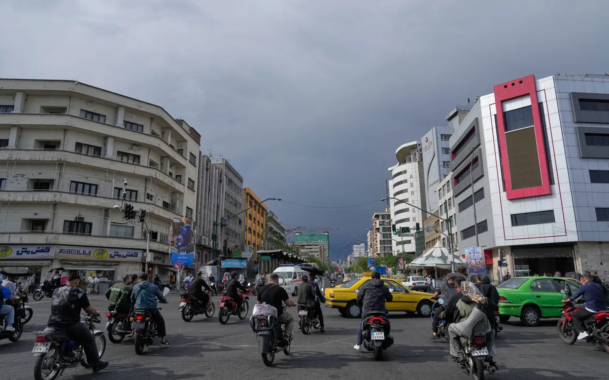 Thủ đô Tehran của Iran, ngày 15/5/2026 (Ảnh minh họa: AP)
