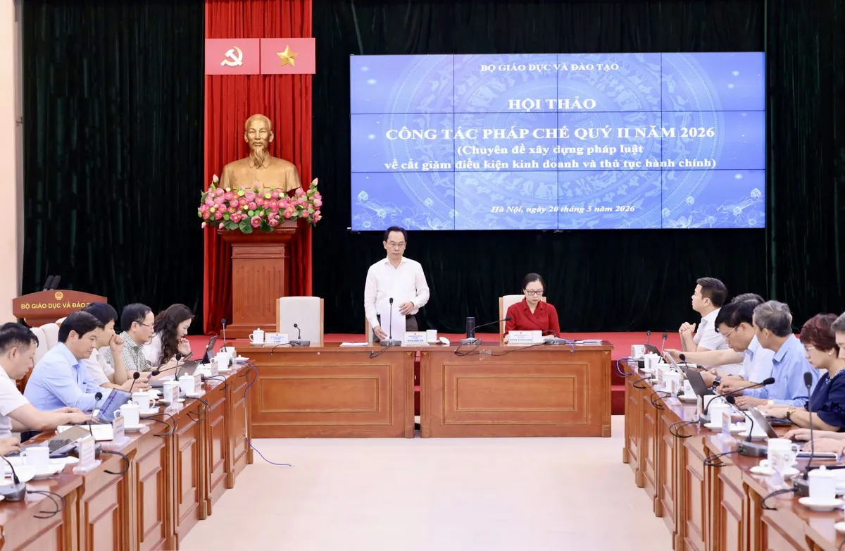 Hàng trăm thủ tục, điều kiện kinh doanh trong giáo dục được cắt giảm - Ảnh 2.