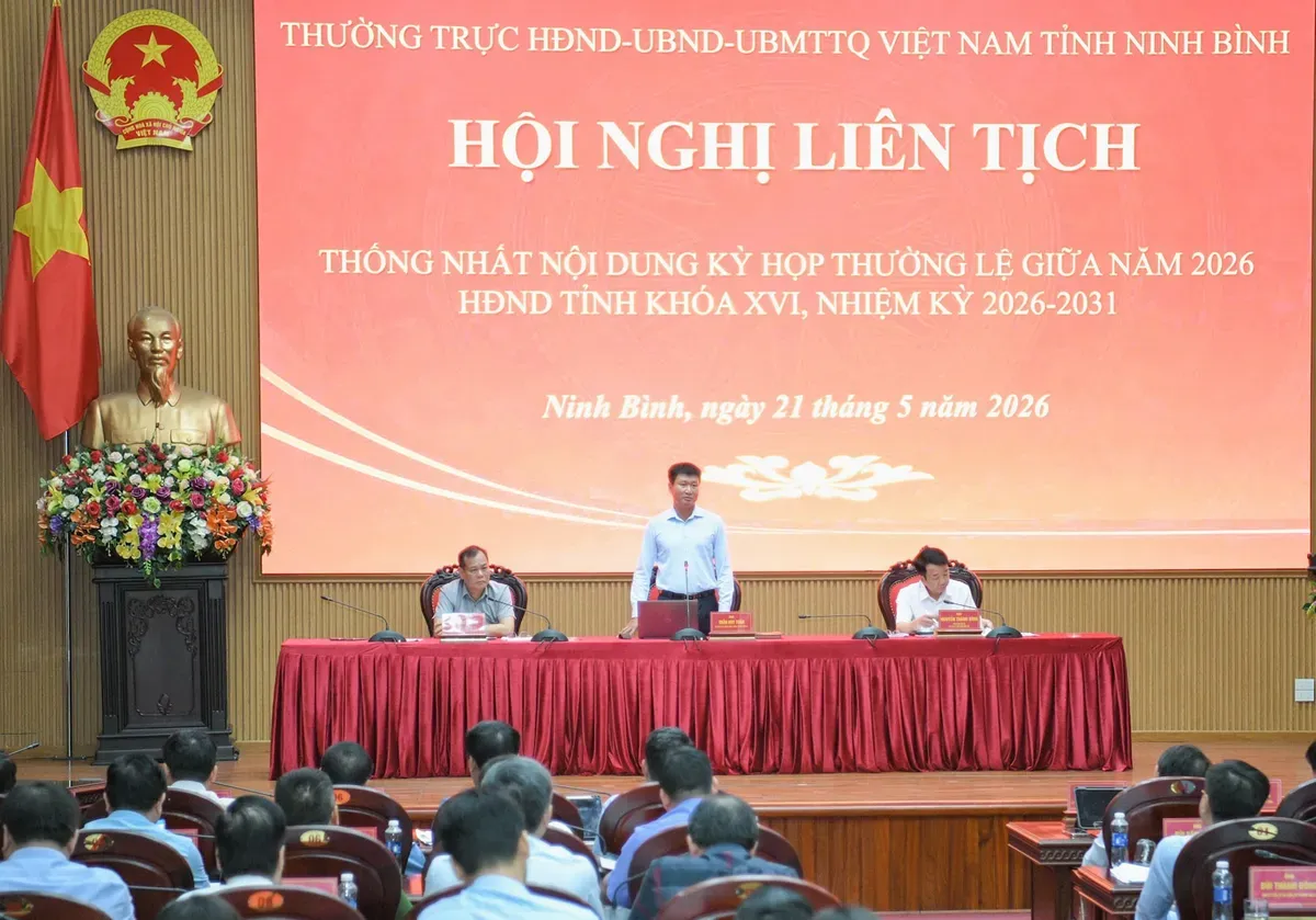 Ninh Bình chuẩn bị kỳ họp HĐND giữa năm 2026 với nhiều quyết sách phát triển quan trọng- Ảnh 1. Ninh Bình chuẩn bị kỳ họp HĐND giữa năm 2026 với nhiều quyết sách phát triển quan trọng- Ảnh 1.