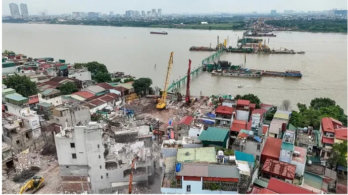 7 dự án xây cầu qua sông Hồng: Mở rộng kết nối liên kết vùng thủ đô- Ảnh 2. 7 dự án xây cầu qua sông Hồng: Mở rộng kết nối liên kết vùng thủ đô- Ảnh 2.