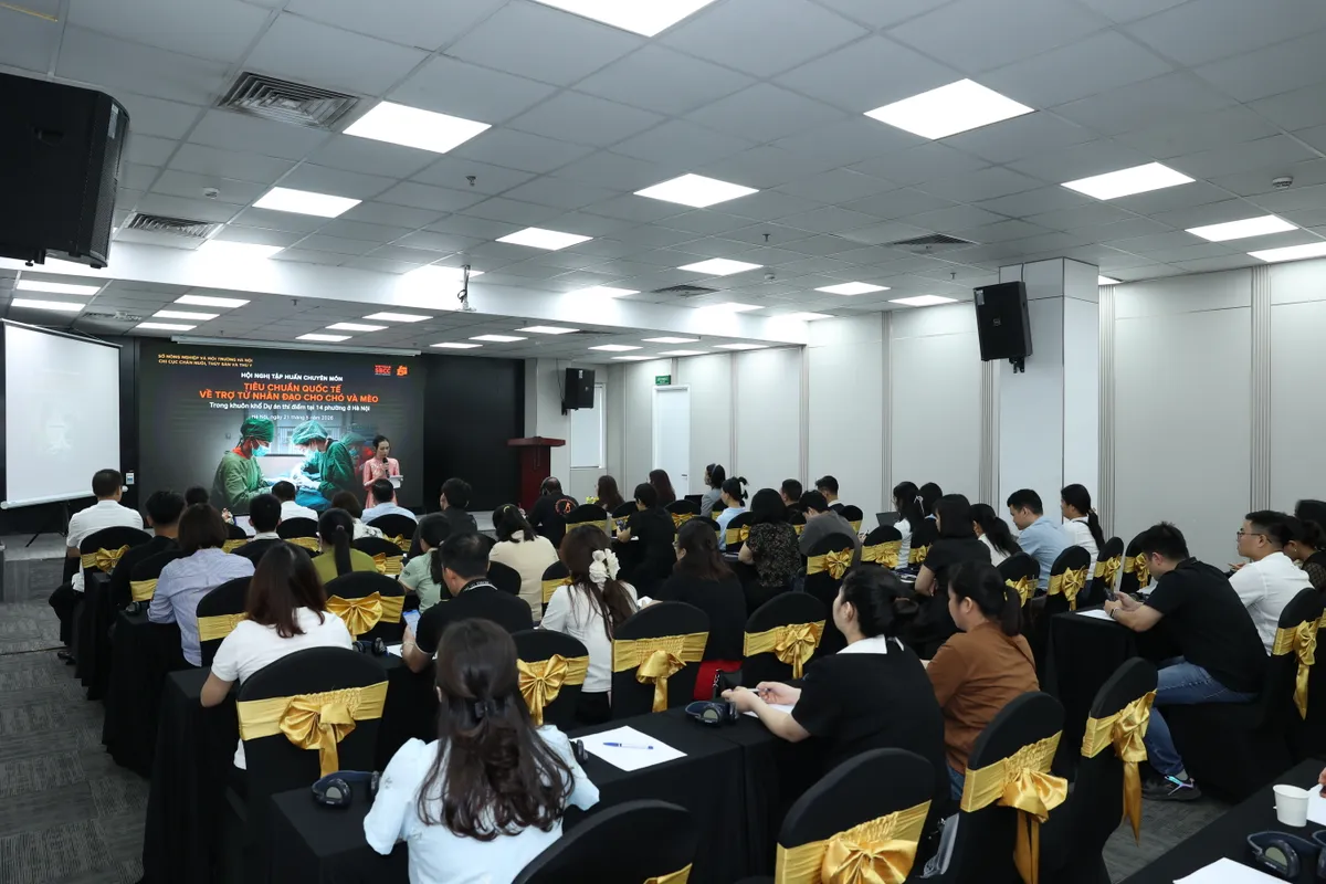 Bước tiến quan trọng trong x&acirc;y dựng hệ thống th&uacute; y nh&acirc;n đạo - Ảnh 1.