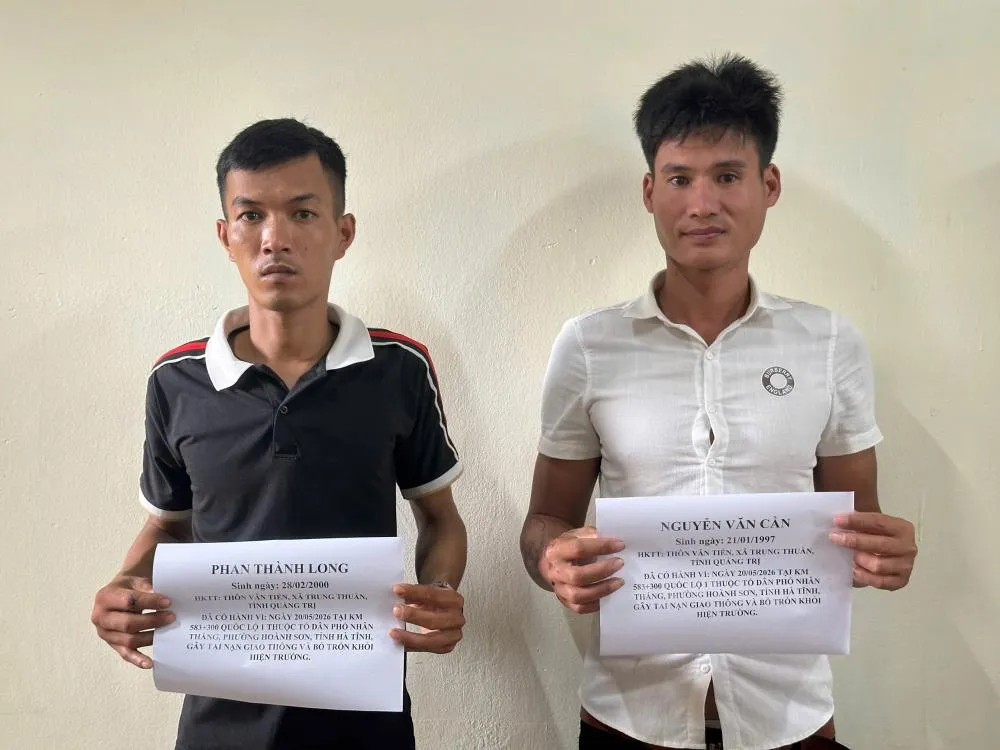 Nhanh chóng làm rõ vụ bỏ trốn sau tai nạn giao thông ở Hà Tĩnh - Ảnh 1.