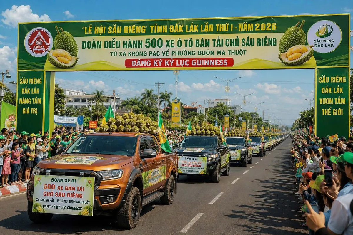 Đắk Lắk sẵn sàng cho Lễ hội sầu riêng năm 2026- Ảnh 2. Đắk Lắk sẵn sàng cho Lễ hội sầu riêng năm 2026- Ảnh 2.