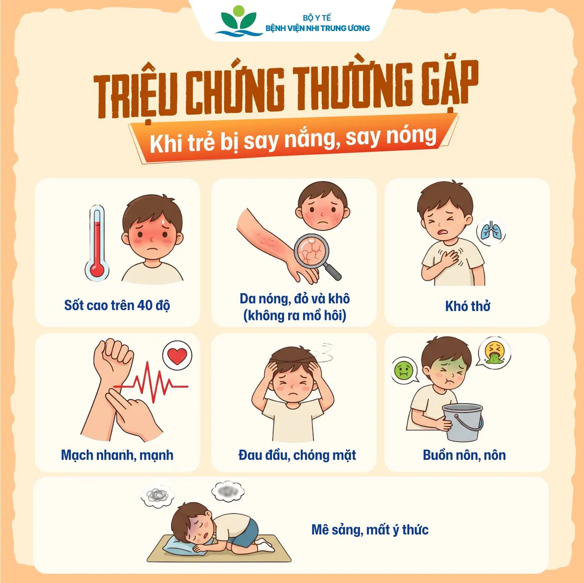Nguy cơ say nắng, say nóng khi trẻ vui chơi ngoài trời- Ảnh 3. Nguy cơ say nắng, say nóng khi trẻ vui chơi ngoài trời- Ảnh 3.